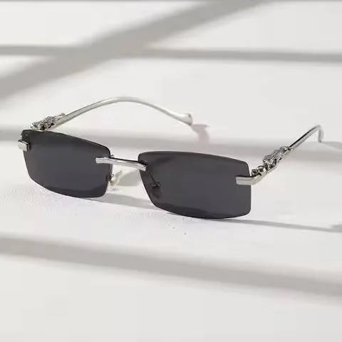 Chic Rimless Square Glasses